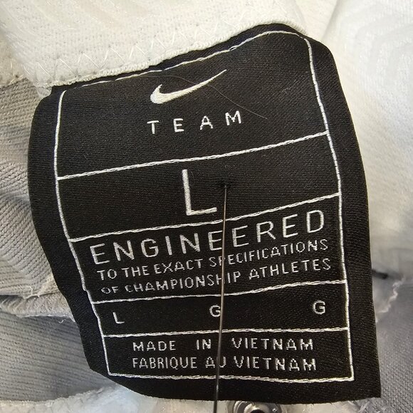 Nike Stock Vapor Select Piped Baseball Pant Grey Green BQ5489 059 - Men's Size L - Picture 4 of 4